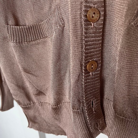 NWT DOLCE & GABBANA Knit Buttoned Cardigan Sweater sz 46  / size 10 - Picture 9 of 16